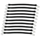 (pack Of 10) 21" Black Rubber Tarp Strap For Erickson 6703 Rust Resistant Bungee. Fixed Price $37.99.