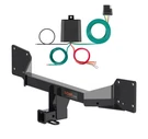 2018 2025 Audi Q5 Curt 2", Class Trailer Tow Hitch + 4-FLAT Wiring Kit 13499. Fixed Price $302.98.