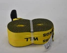 Lodi Metals Winch Strap Flat Hook 4" X 30' 5400LBS Yellow/black 3400018. Fixed Price $7.69.