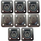 8 Recessed Tie Down Atv Quad Flatbed Cargo Truck Enclosed Trailer D-rings. Fixed Price $39.99.