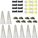 E-track Tie Down Kit (8) 5' RAILS/8 End CAPS/8 O-RINGS/8 Straps. Fixed Price $273.99.