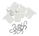 Valterra A77045 White Awning Hanger 7-PIECE Set. Fixed Price $21.22.