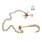 W/ 15" Jrt Grab Hook Transport Chain G80 5400LBS 5/16" 6' Tow. Fixed Price $29.43.