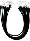10PK 21" Epdm Rubber Tie-down Straps Durable Bungees For Tarp Covers Usa. Fixed Price $17.95.