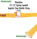 Kinedyne Genuine Oem 651201 2" By 12' Spring Loaded Logistic Cam Buckle Strap. Fixed Price $19.95.