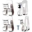 Replacement Belt Clip Hooks Stainless Steel Driver One Size, Silver. Fixed Price $10.36.