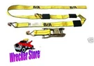 Qty. 4, Rollback Car Hauler Trailer Transport Sports Tie Down Strap. Fixed Price $127.55.