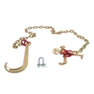 W/ 15" Jrt Grab Hook 5/16" 6' Tow Chain Transport G80 5400LBS. Fixed Price $29.31.