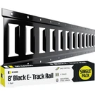 Dc Cargo Tie Down Rails 8 Ft. Black Powder Coated Steel E-track 1-PACK. Fixed Price $64.99.