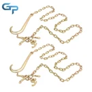 2 Pack Hook Chain 4700LBS 5/16" 8' G80 Tow W/ 15" Jrt G70 Grab. Fixed Price $65.39.
