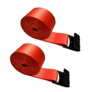Usa 2 Pack Flatbed Truck Tie Down 4" X 30' Winch Strap W/flat Hook Wll 5400 Lbs. Fixed Price $35.99.
