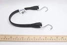 Erickson Hook-to-hook Industrial Edpm Tarp Strap Black Rubber 5/8" X 18". Fixed Price $6.97.