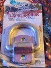 Haul Master Cargo 1/2" D-ring Anchor 3333 Lb. Work Load Floor Of Trailer Truck. Fixed Price $11.95.