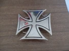 Belt Buckle Iron Cross Biker Punk Metal Rock. Fixed Price $39.99.
