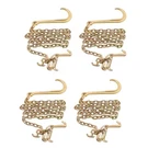 Pieces Tow Chain 4700LBS G80 With 15" Jrt Hook Grab 5/16" 8'. Fixed Price $116.70.