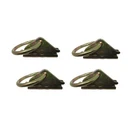 4 Track Fitting Rings For Motorcycle Atv Quad Van Trailer Tie Down Straps. Fixed Price $20.46.