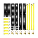 Elechomes Tie-down Kit 22 Pcs 6 Rails, Ratc. Fixed Price $124.32.