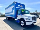 2019 Freightliner M2-106 Business Class 26' Box Truck + Lift Gate. Fixed Price $26999.00.