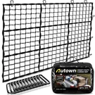 Autown Cargo Net For Pickup Truck Bed - Stretchable 5' X 7', Black. Fixed Price $51.27.