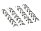 (pack Of 100) 15" Black Rubber Tarp Strap For Flexible Band Industrial. Fixed Price $249.99.