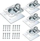 4 Recessed D-ring Tie Down Anchors (6,000 Pack, Silver. Fixed Price $64.97.