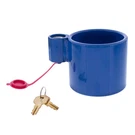 United Pacific 90109 Heavy Duty Steel Blue King Pin Lock For 2" - Unt. Fixed Price $32.25.