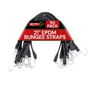 21" Epdm Tarp Bungee Straps Crimped Hooks -50 Pack. Fixed Price $81.99.