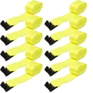 Bxr Winch Strap 4" 30' Hooks 16,200LBS Flatbed Truck Trailer - 10 Pack. Fixed Price $109.99.