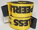 Winch Straps Hooks Flated Tie Down Peerless 4" X 5400LBS CC4030 Lot Of 2. Fixed Price $71.33.