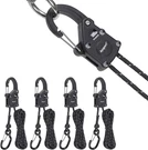 Ayaport Rope Tie Down Ratchet With Carabiner Clip 1/8" X 8' Hanger Cord Tig. Fixed Price $27.57.