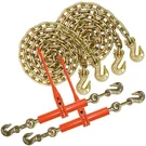 Vulcan G70 Chain & Load Binder Kit - 3/8" X 10' 6600 Lbs Swl. Fixed Price $185.99.