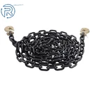 5/16'' 14' G80 Transportation Bundle 4900LBS Trailer Safety Tow Chain With Hooks. Fixed Price $33.19.