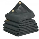 Dump Truck Mesh TARP,7.5X18 Ft,pvc Coated Black Heavy Duty Cover W/5.5" 18OZ Dou. Fixed Price $79.26.