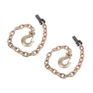 Pack Trailer Safety Chains With Hooks Tow 3/8'' 35' G80 21,000 Lbs. Fixed Price $28.12.