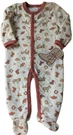 Little Beginnings Infant Boy's Sleeper Featuring Cowboy Graphics Size 6-9 M. Fixed Price $8.00.