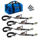 Macs Custom Tie-downs 4 Down/axle Strap Combo Twisted Hook- 511108. Fixed Price $299.62.