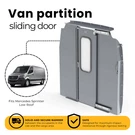 Aluminum Sliding Door Van Partition For Mercedes Sprinter Lr Cargo Area 3068-DL. Fixed Price $2368.45.
