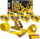 Heavy Duty Track Straps 2"X12' (8-PACK) 4,400 Lbs For Box Trucks & Vans. Fixed Price $142.99.