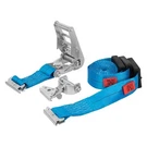 Erickson 2" X 12' 3300 Lb Adjustable Tire Strap W E-track Roller Idler Fitting. Fixed Price $38.86.