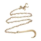 Tow Hook 5/16" 10' G80 4700LBS 15" Long Shank Chain With Rtj Grab. Fixed Price $44.66.