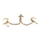 V Bridle 5/16" 2' G80 Trailer Transport Tow Chains 5400LBS W/ 8" Jrt Hook. Fixed Price $33.88.