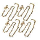 Pcs G80 4700LBS With Rtj Grab Hook 5/16" 6' Tow Chain Transport. Fixed Price $116.83.