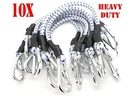 10PC 24" Heavy Duty Bungee Cords Inch Thick Tie Downs W/ Hooks Cal-hawk Brand. Fixed Price $60.00.