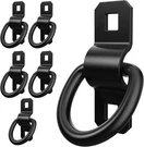 6 Pcs 3/8" Heavy Duty Tie Down Anchors For Trailer Truck Cargo D-rings. Fixed Price $23.18.