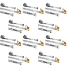 Uscc 2" X 16' Gray Track Ratchet Strap W/spring E-fittings 10 Pack. Fixed Price $127.04.