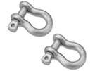 Bestop 42921-00 Highrock 4X4 Shackles/d-rings Gray Pair. Fixed Price $10.11.