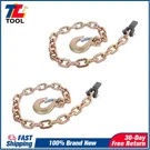 Pack G80 Tow 21,000 Lbs Trailer Safety Chains With Hooks 3/8'' 35'. Fixed Price $28.18.