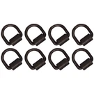(8) 1/2" Ring Weld-on Flatbed Truck Trailer Ratchet Strap Cargo Tie Down. Fixed Price $33.90.