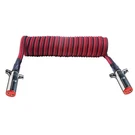 Tectran 7DTB522MW Trailer Cable 15 Ft., Dual Pole, Powercoil, 4 Gauge, Wit. Fixed Price $345.46.