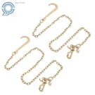 2 Pack Hook Chain G80 Tow 4700LBS 5/16" 8' W/ 15" Jrt G70 Grab. Fixed Price $65.78.